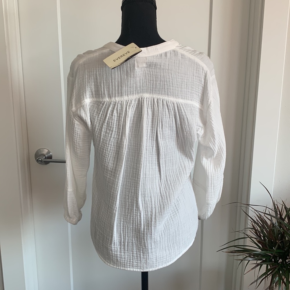 Roan+Ryan Evelyn Guaze Top NWT XS - Picture 4 of 13